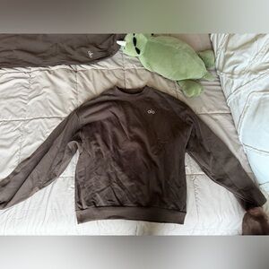 ALO Yoga Accolade Sweatsuit in Espresso